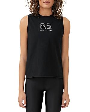 P.e Nation Shuffle Graphic Tank Top
