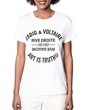 Zadig & Voltaire Cotton Message Tee