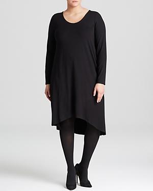 Eileen Fisher Plus Asymmetric Dress