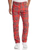 G-star Raw Elwood 3d Slim Fit Jeans In Red Plaid