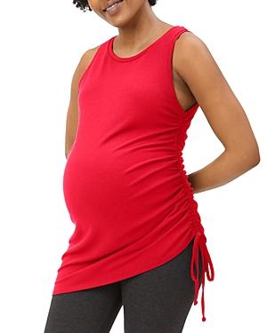 Stowaway Collection Maternity Drawstring Tank