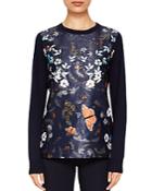 Ted Baker Khlo Kyoto Gardens Jacquard Sweater