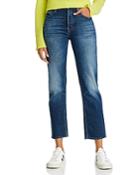 Mother The Tomcat Ankle Straight-leg Jeans In Roasting Nuts