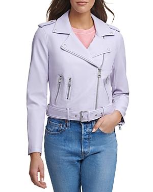 Levi's Belted Faux Leather Moto Jacket (45% Off) - Comparable Value $128