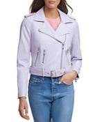 Levi's Belted Faux Leather Moto Jacket (45% Off) - Comparable Value $128