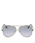 Chloe Women's Aviator Sunglasses, 61mm
