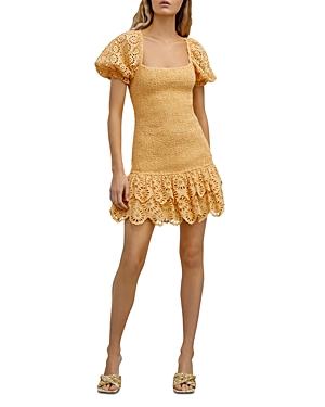 Significant Other Elsa Eyelet Mini Dress
