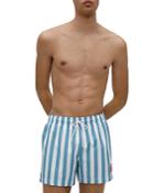 Hugo Capri Striped Swim Trunks
