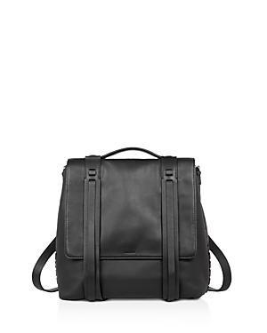 Allsaints Fin Convertible Leather Backpack