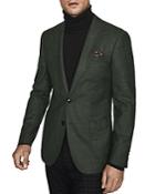 Reiss Edition Wool-blend Textured Regular Fit Blazer