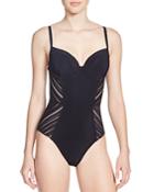Profile By Gottex Some Like It Hot Molded Cup One Piece Swimsuit