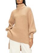 Ted Baker Turtleneck High Low Sweater