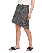 1.state Ruched Floral-print Skirt
