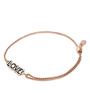 Alex And Ani Love Pull Chain Bracelet