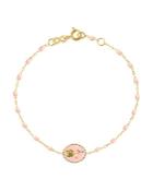Gigi Clozeau Resin & 18k Yellow Gold Rose Bracelet