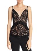 French Connection Delos Layer Lace Camisole Top