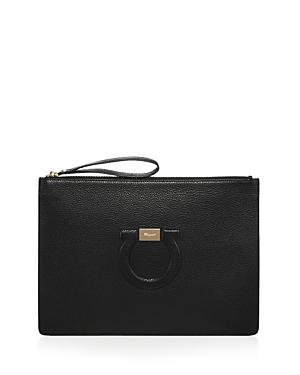 Salvatore Ferragamo Leather Pouch
