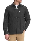 The North Face Cotton Blend Flannel Onion Quilted Standard Fit Button Down Shirt Jacket
