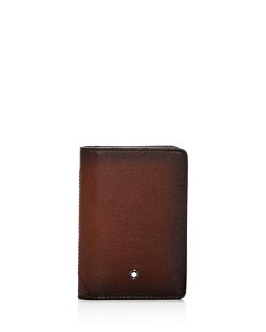 Montblanc Meisterstuck Sfumato Burnished Leather Bi-fold Card Holder