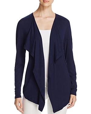 Three Dots Luz Draped Cardigan