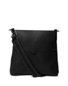 Callista Iconic Slim Messenger Leather Crossbody Bag