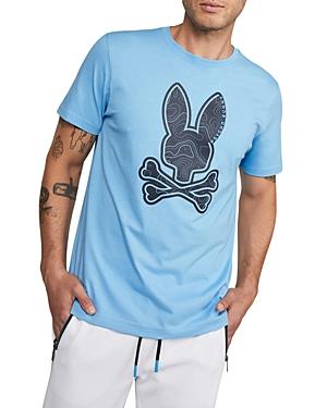 Psycho Bunny Dixon Pima Cotton Logo Graphic Tee