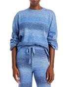 Aqua Space Dyed Crewneck Sweater - 100% Exclusive