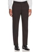 Canali Stretch Melange Twill Classic Fit Trousers