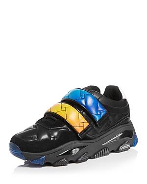 Kurt Geiger London Men's Lettie Quilted Velcro Sneakers