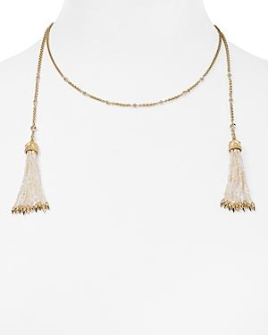 Kendra Scott Monique Tassel Choker Necklace, 15