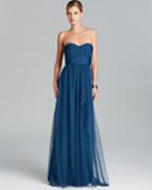 Amsale Gown - Strapless Cascade Ruffle Tulle