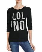 Knit Riot Lol Sweatshirt - Compare At $55