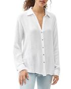 Michael Stars Relaxed Button Down Top