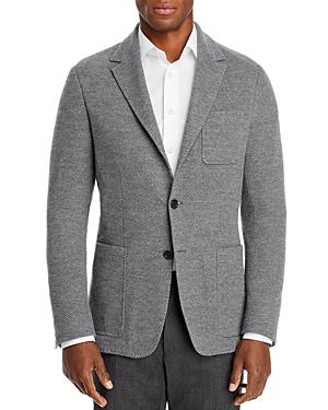 Canali Chevron Jersey Blazer