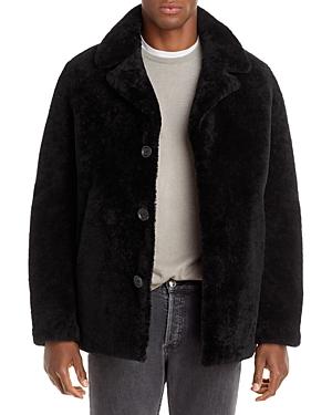 Yves Salomon Single Breasted Fur Jacket