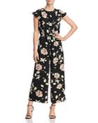 Lost And Wander Floral-print Jumpsuit