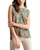 Ted Baker Nelliy Short Sleeve Top With Shoulder Detail