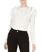 Ted Baker Pallege Ruffle-trimmed Sweater