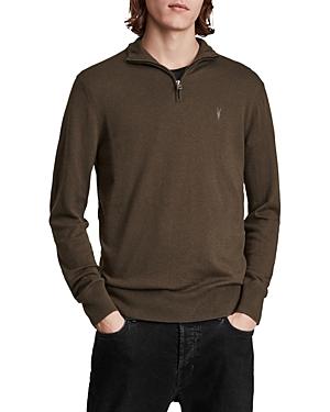Allsaints Kilburn Funnel Neck Quarter Zip Sweater