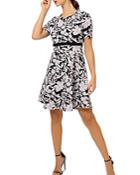 Leota Mackenzie Fit-and-flare Dress