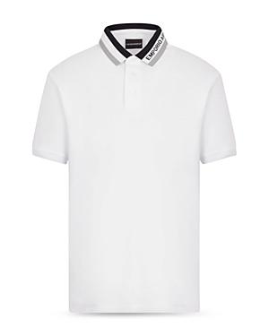 Armani Logo Collar Polo Shirt