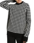 Michael Kors Cashmere Dogtooth Sweater