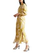 Ted Baker Saraiy Printed Sarong Midi Dress