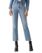 Agolde Pinch-waist Kick Flare Jeans In Impression