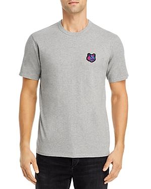 Maison Kitsune Pixel Fox Head Patch Tee