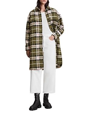 Allsaints Tia Check Coat