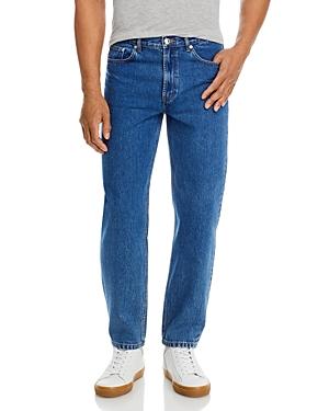 A.p.c. Martin Straight Fit Jeans In Indigo