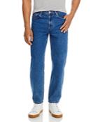 A.p.c. Martin Straight Fit Jeans In Indigo