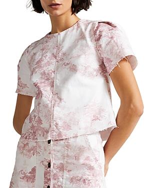 Ted Baker Jonett Shirt With Raw Edge