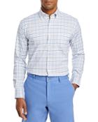 Peter Millar Harden Crown Lite Cotton Stretch Check Classic Fit Button Down Shirt